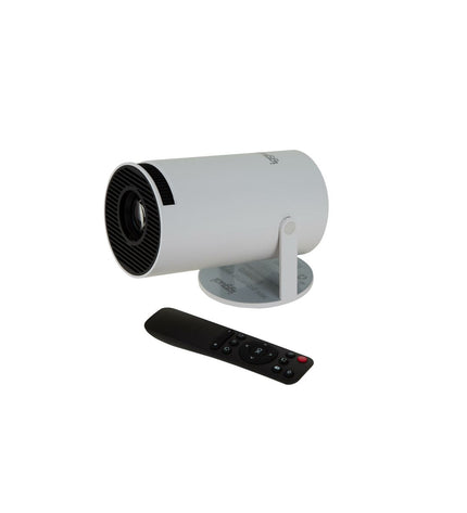 iggual projector with 120 lumens brightness, 720p resolution, suitable for home theater and electronic video entertainment