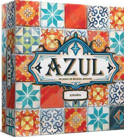 BigBuy Fun Azul Spanish board game for kids, featuring colorful tiles and game pieces for fun, educational gameplay.
