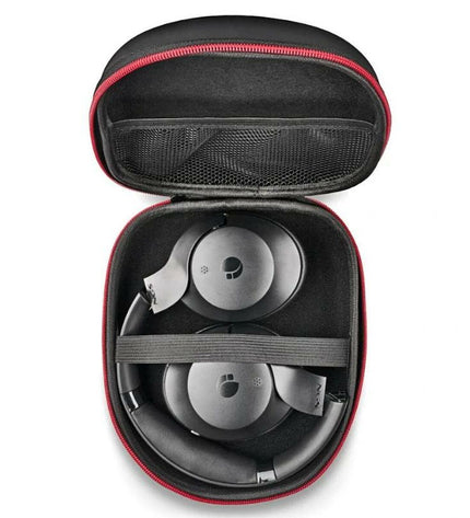 NGS ARTICASHAKE earplugs for electronic plug-and-play gaming consoles, in-ear design with black finish.