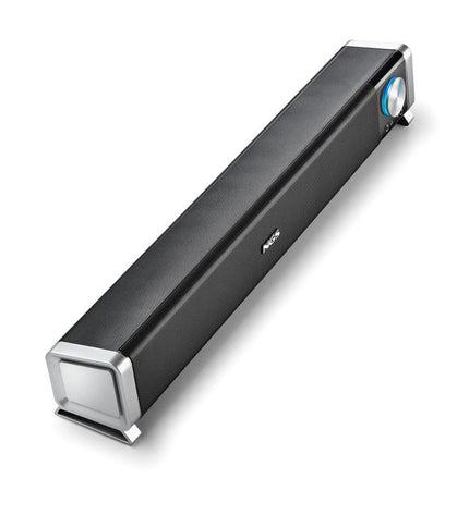 NGS SB500BT black soundbar with sleek design, compact electronic audio and hifi equipment for enhanced TV sound.