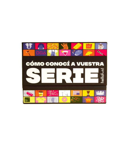 BigBuy Kids Cómo conocí a vuestra serie board game with colorful game pieces and illustrated game box for family fun.