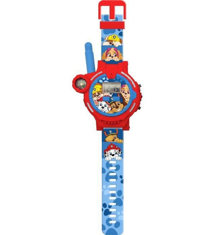 Kids Licensing walkie-talkie toy with two units, colorful electronic toy for kids, ideal for play and communication.