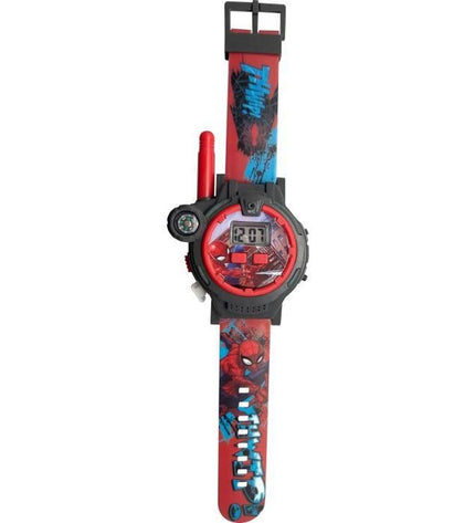 Kids Licensing walkie-talkie toy for kids, electronic communication device with colorful design and push-to-talk buttons.