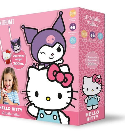 Kids Licensing walkie-talkie toy for kids, featuring colorful design and electronic communication buttons.