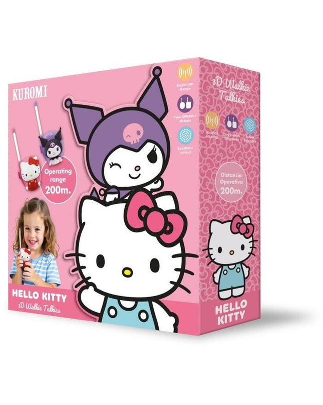 Kids Licensing walkie-talkie toy for kids, featuring colorful design and electronic communication buttons.