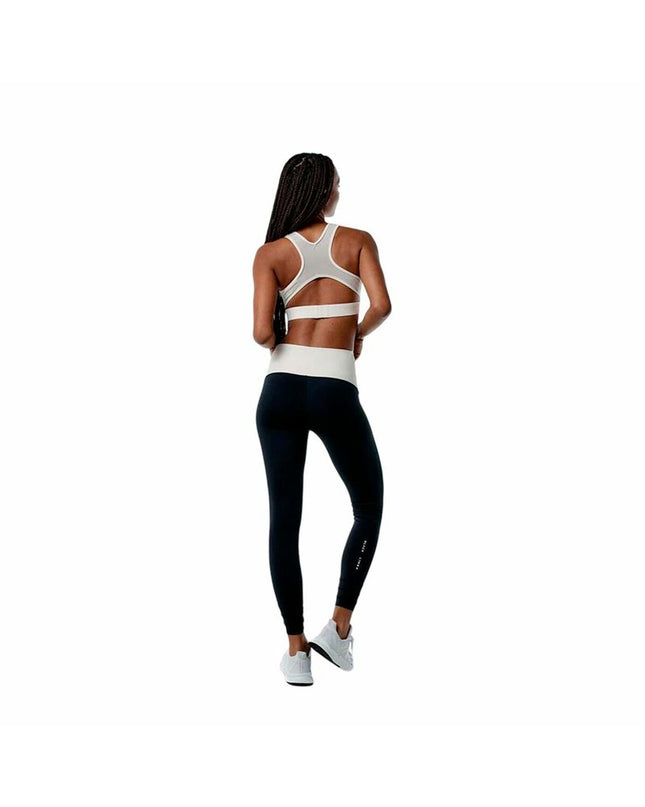 Black Limba women's sport top for fitness and dance, black performance athletic tank top with a fitted design.