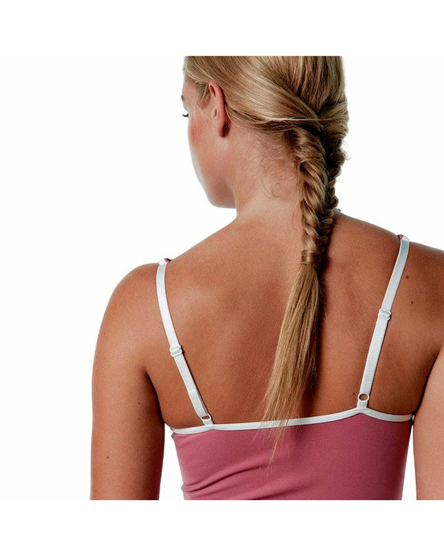 Black Limba women's sport top for fitness and dance, black athletic tank top with supportive fit, suitable for outdoor and dance activities.