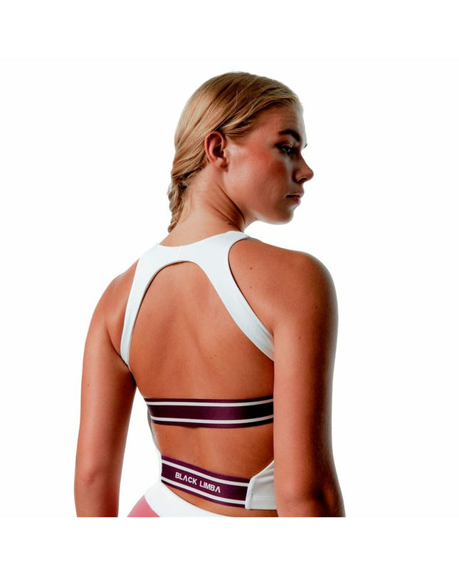 Black Limba Apexfit women's sporttop for fitness and dance, black athletic top with breathable fabric and supportive fit.