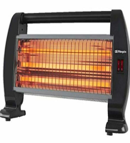 Orbegozo BP0206 portable electric heater with 1200W power, compact design for home heating and cooling.