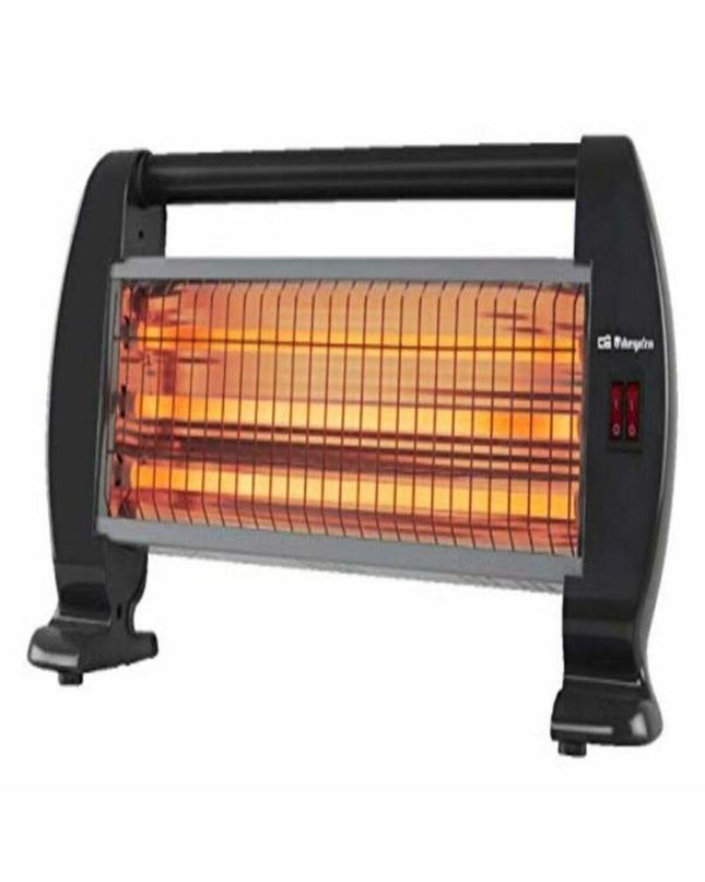 Orbegozo BP0206 portable electric heater with 1200W power, compact design for home heating and cooling.
