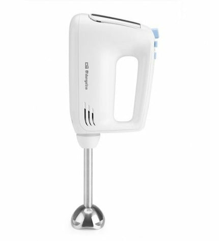 Multicolour Orbegozo 17731 blender and dough mixer showing its compact design and control panel for home cooking.