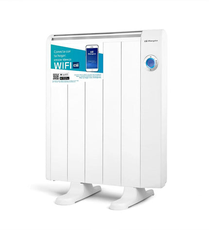 Orbegozo RRW 800 digital heater for five rooms, white portable heating appliance with 800W power for home use