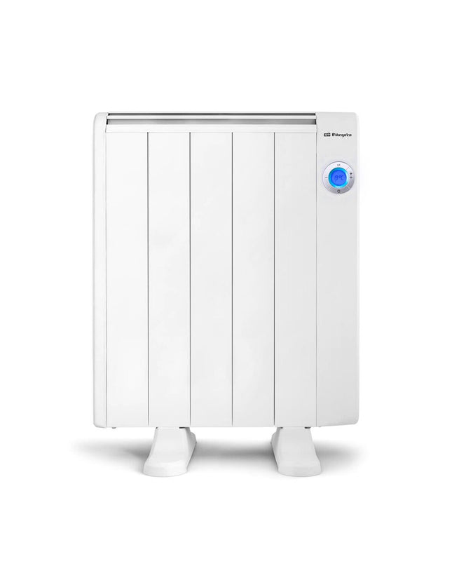 Orbegozo RRW 800 digital heating unit for five rooms, portable white electric heater with 800W power.