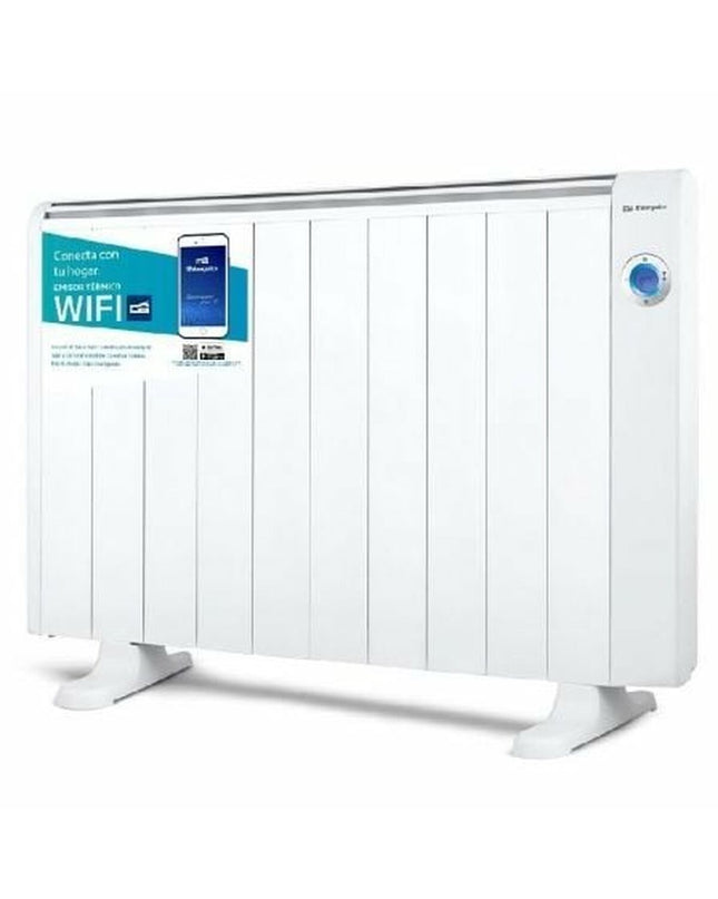 Orbegozo RRW 1800 electric air heater with digital display, portable heating device for 11 rooms, 1800W power, house and cooking use