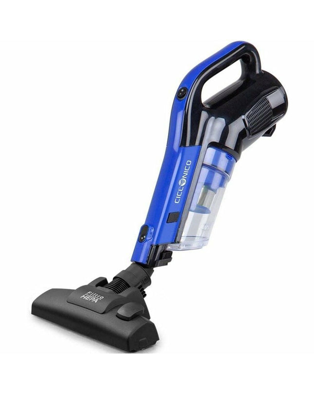 Orbegozo Kruimelzuiger 17945 OR handheld vacuum cleaner for cleaning crumbs and small messes, black and yellow design.