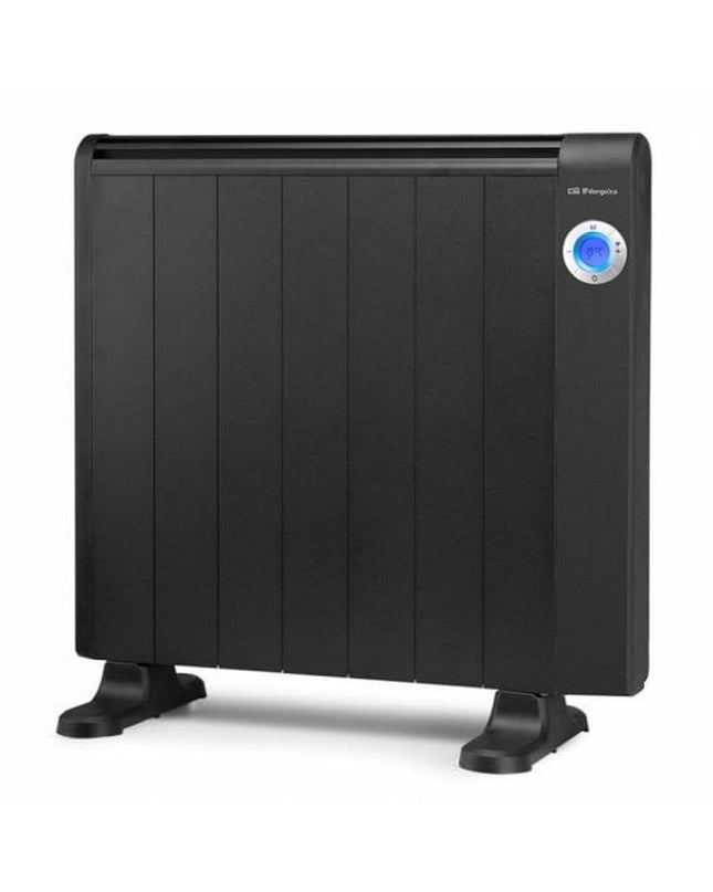 Orbegozo 18005 digital heater for 7 rooms, portable air conditioning unit with digital display and multiple heating zones.