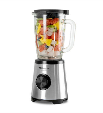 Orbegozo BV15350 1500W kitchen mixer with 1.75L capacity, showing the appliance on a countertop for home cooking use.