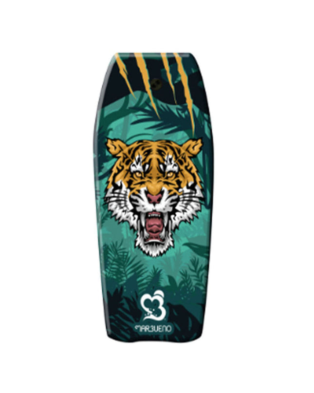 Colorful Marbueno bodyboard for watersports, measuring 94x45 cm, ideal for outdoor fun and wave riding.