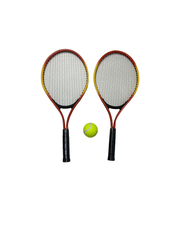 Marbueno tennis racket for outdoor sport, showing the handle and string bed, suitable for tennis players.