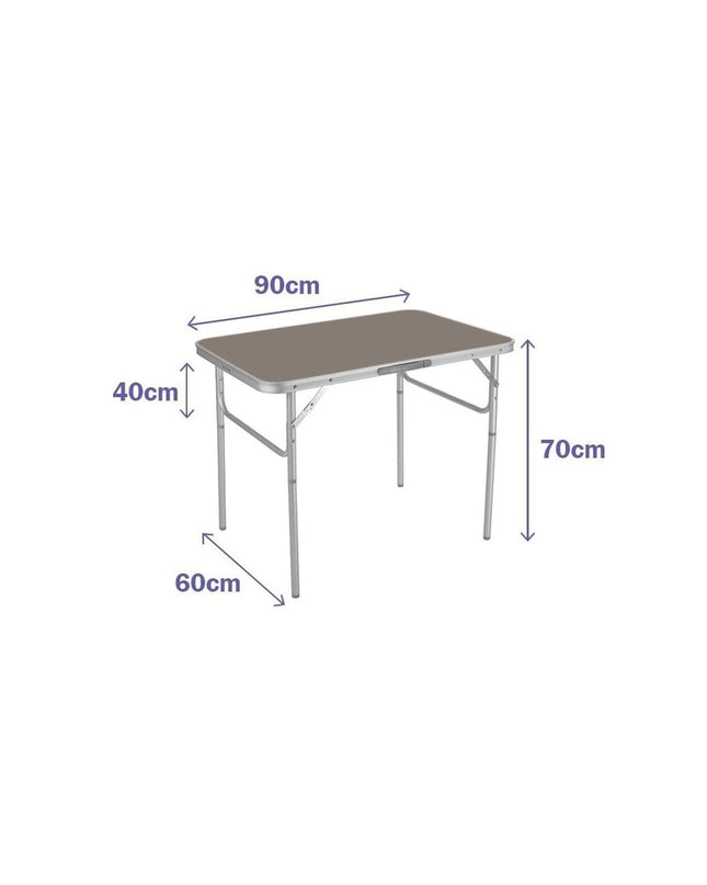 Marbueno vouwtafel for outdoor camping and hiking, 90x70x60cm, portable table for outdoor activities and picnics