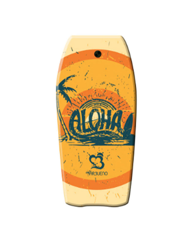 Colorful Marbueno bodyboard for watersports, measuring 84x44 cm, perfect for outdoor and beach fun.