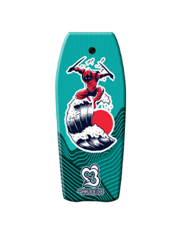 Colorful Marbueno BodyBoard 10072NINJ for watersports, 5x94x45 cm, designed for outdoor water fun and riding waves.