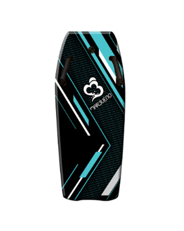 Colorful Marbueno bodyboard, 5x94x45 cm, for water sports and outdoor fun, featuring vibrant multicolour design.