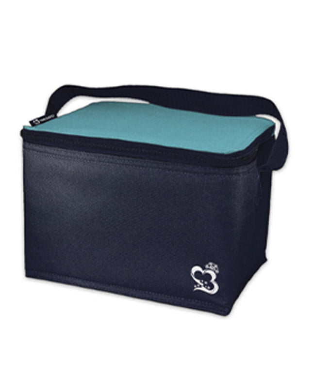 Marbueno Koelbox SUMMER 10155AO in donkerblauw polyester, outdoor cooler box, 24x14x16 cm for camping and outdoor use