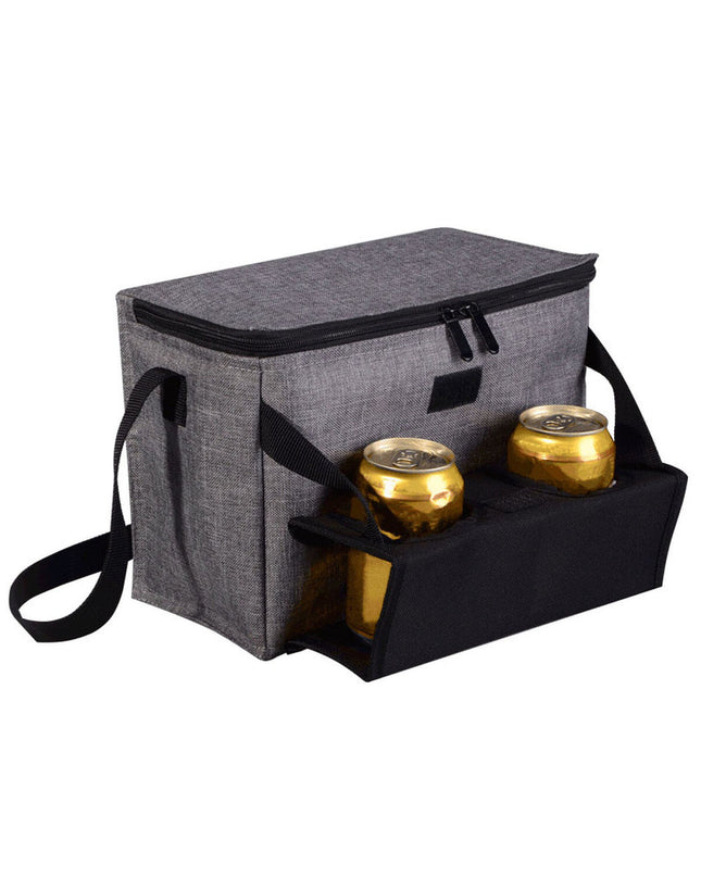 Marbueno Koelbox SUMMER 10159G in grijs polyester, compact 20x28x14 cm, suitable for camping and outdoor activities