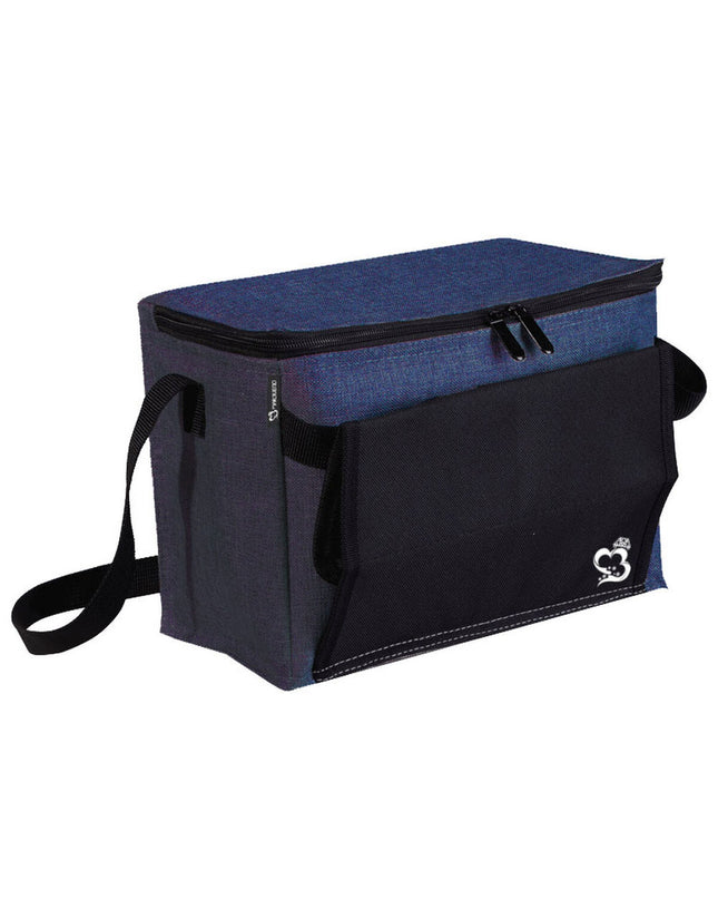 Marbueno Koelbox SUMMER 10159A in blue, polyester, compact 20x28x14 cm, ideal for camping and outdoor activities.