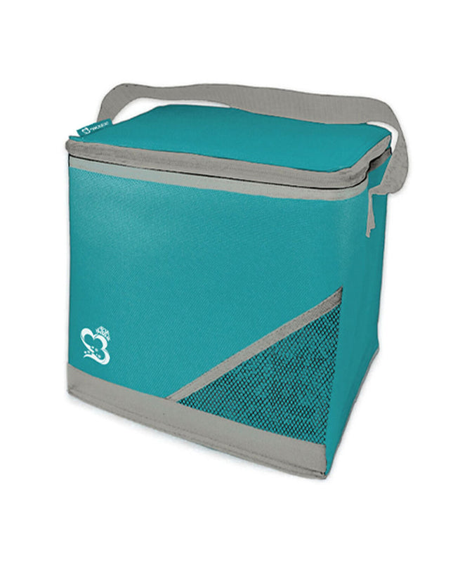 Blue Marbueno SUMMER 10160A cooler box for outdoor camping and hiking, made of durable polyester material.