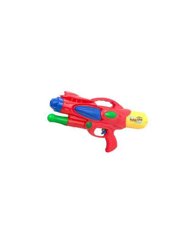 Marbueno water pistol toy measuring 45.4 x 20.7 cm, suitable for outdoor play and water games, with colorful design.