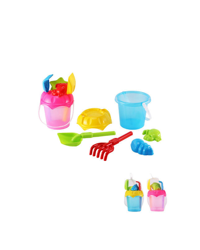 Blue Marbueno strand toy set for outdoor play, includes various tools and accessories for beach and outdoor fun.