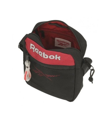Reebok Portland red shoulder bag for sport and outdoor use, featuring a compact design with adjustable strap.