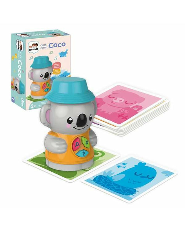 Diset educatief spel voor kinderen met kleurrijke speelkaarten en interactieve spelletjes, geschikt voor jonge spelers.