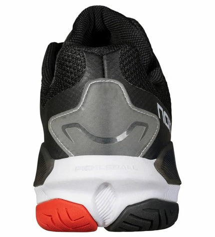Adult Nox Sport Nexo black tennis padelschoenen for outdoor sport, featuring durable design and supportive fit.