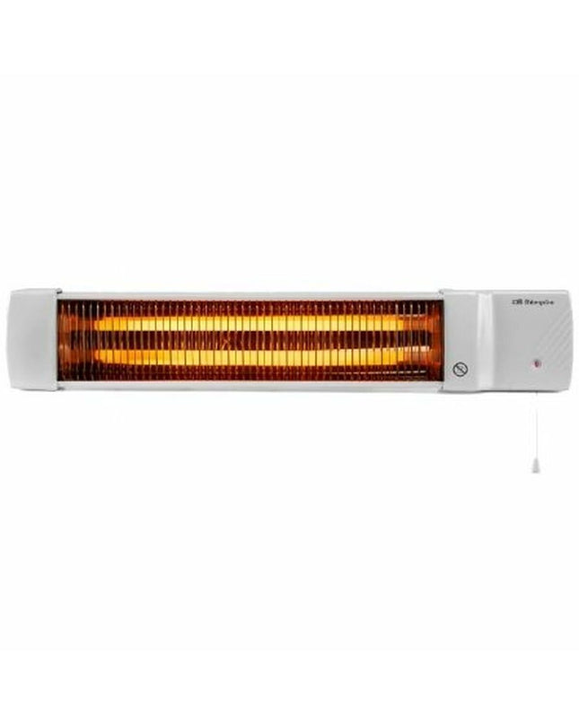 Orbegozo Kwarts Kachel BB 5002 portable heater in white and gray, compact design for home heating and cooling.