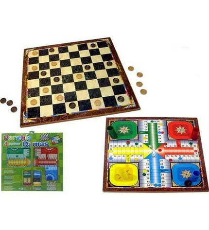 BigBuy Fun 2-in-1 board game and toy set, featuring colorful game pieces and accessories for fun family entertainment.