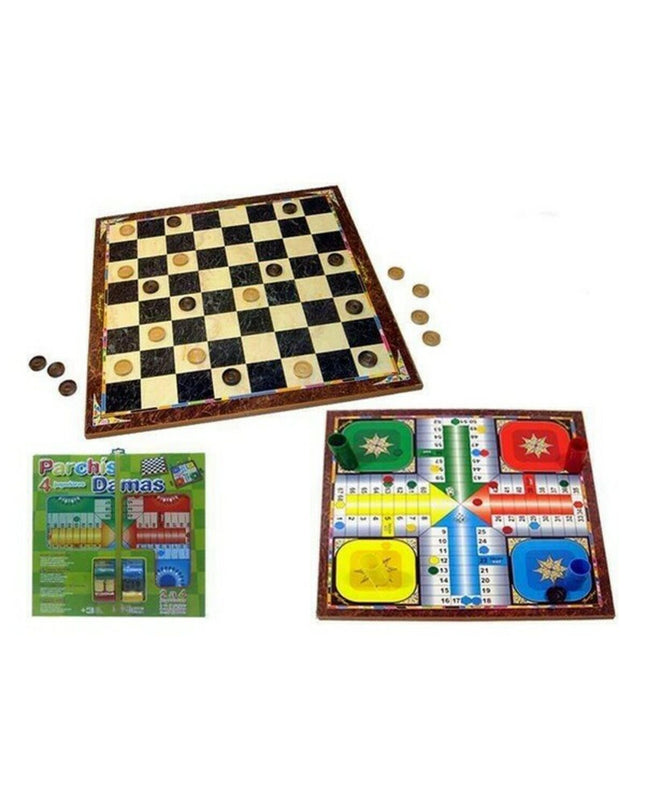 BigBuy Fun 2-in-1 board game and toy set, featuring colorful game pieces and accessories for fun family entertainment.