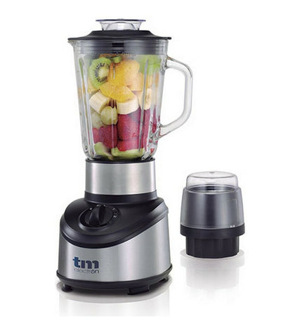 TM Electron mixer with 500W motor and 1.5L bowl for kitchen mixing tasks, compact small electric appliance in a modern kitchen setting.
