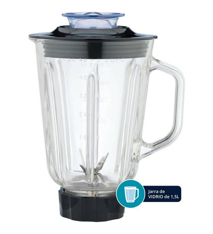 TM Electron 500W kitchen mixer with 1.5L capacity, compact electric appliance for home cooking and baking.