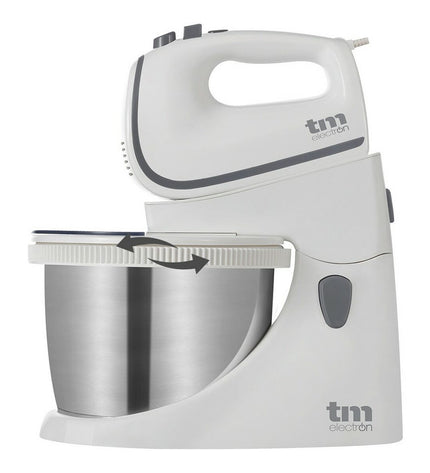 TM Electron mixer-kenner with bowl, 400W, compact electric kitchen appliance for mixing and cooking tasks.
