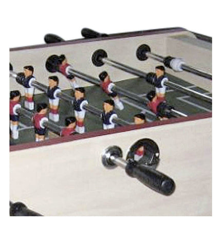 BigBuy Fun Tafelvoetbal Bistro-Pro Hout MDF game table with soccer players, goalposts, and side panels in a compact size.