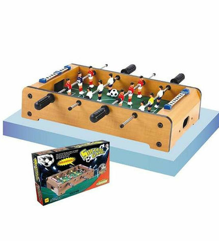 BigBuy Fun Tafelvoetbaltafel PL1411 toy with MDF wood, 51x31x10.5 cm, designed for kids' games and fun.