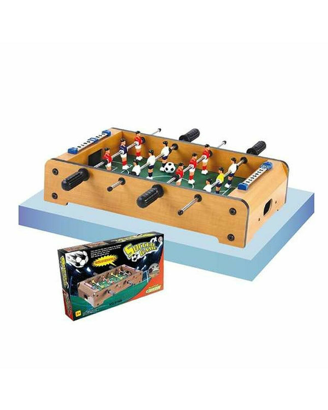 BigBuy Fun Tafelvoetbaltafel PL1411 toy with MDF wood, 51x31x10.5 cm, designed for kids' games and fun.