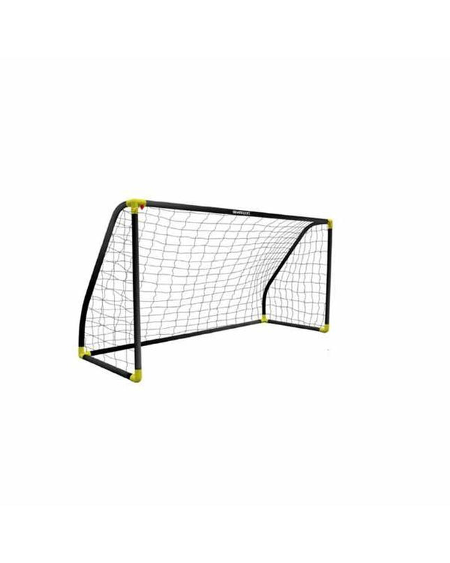 Set of 2 Ociotrends football goals for outdoor sports, measuring 180 x 91 x 120 cm, suitable for soccer practice and games.
