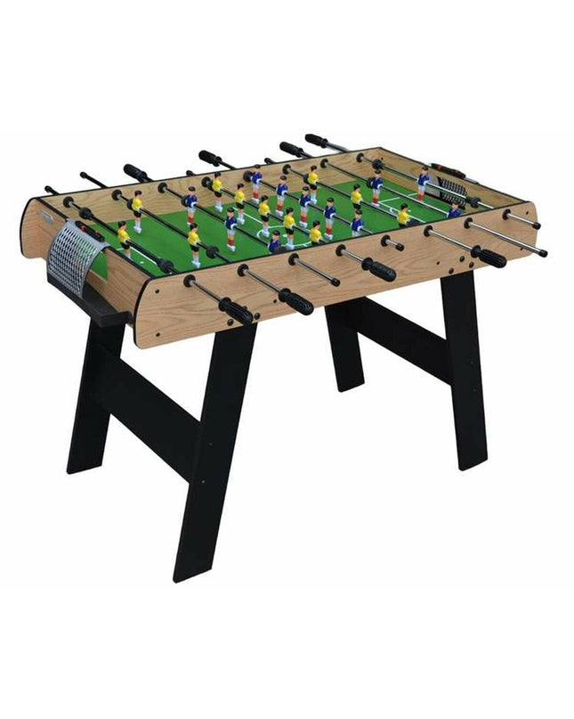 Ociotrends Tafelvoetbal Stadium toy with 121 x 60.5 x 78 cm size, featuring playing field and goalposts for kids' table soccer game.