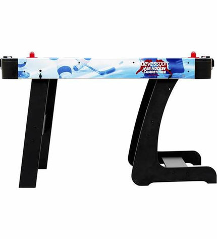 Foldable Devessport hockey table for kids, 122x60.5x71 cm, from BigBuy Fun, with colorful hockey game accessories.