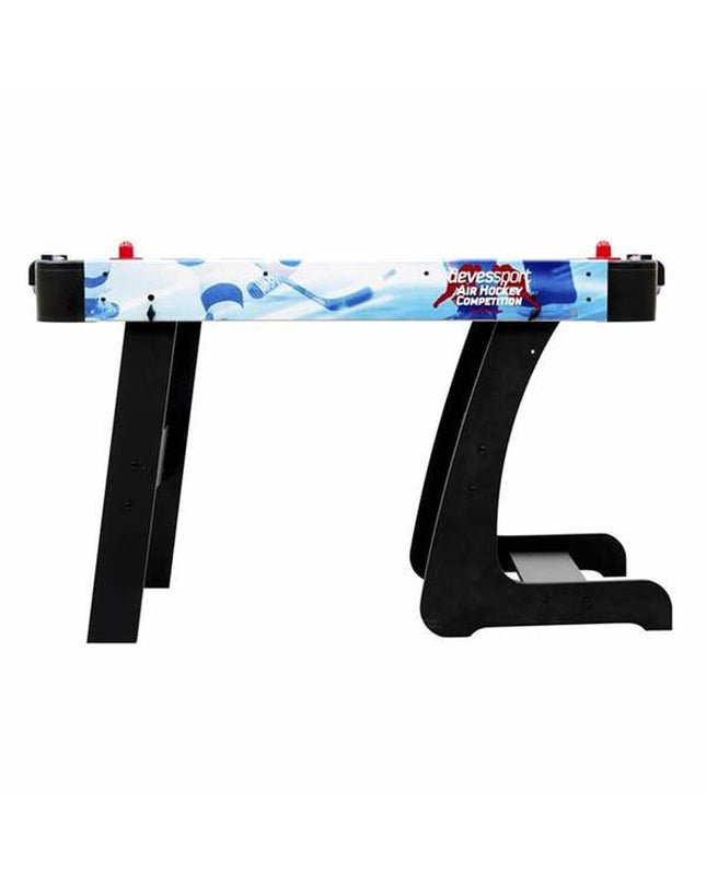 Foldable Devessport hockey table for kids, 122x60.5x71 cm, from BigBuy Fun, with colorful hockey game accessories.