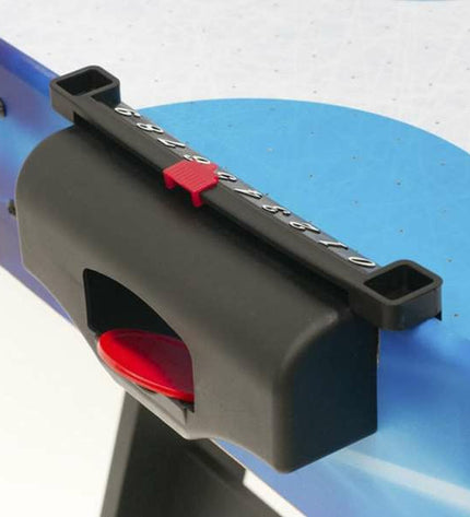 Foldable Devessport hockey table for kids, 122x60.5x71 cm, with playing surface, goals, and colorful design by BigBuy Fun.